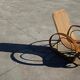 Paire de chaises longues XXL Mid Century Modern en bambou et rotin