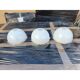 3 white opaline glass tulips from the 1960s