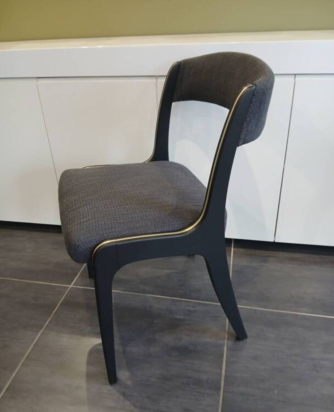 Lot de 4 chaises Baumann modèle Gondole, années 1970