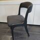 Lot de 4 chaises Baumann modèle Gondole, années 1970