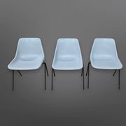 Polyprop stacking chairs by Robin Day for Tecno, Italy 1960s