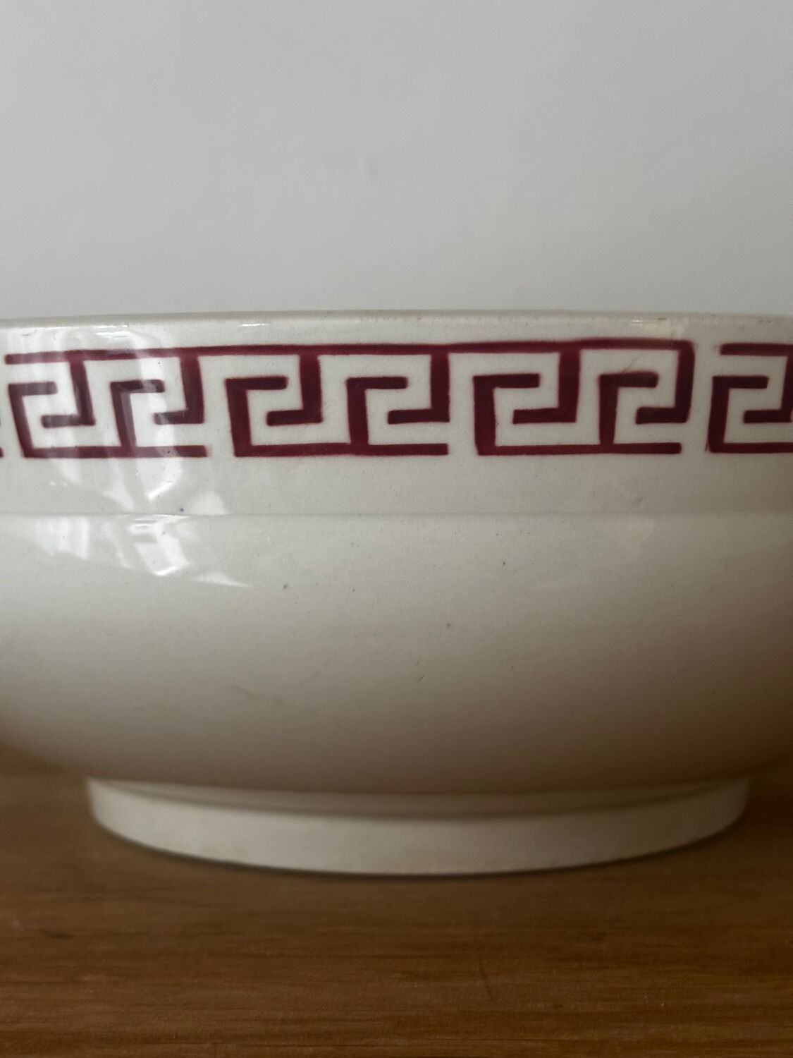 Vintage Sarreguemines Fanny salad bowl