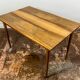 Table à manger extensible de style mid-century en noyer, années 1960