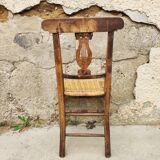 Chaise ancienne patinée