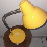Lampe Articulé jaune vintage 1960