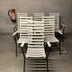 Chaises Salon de Jardin Vintage Design Rétro Fauteuil 70’s