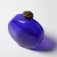 Mid-century Glass Bottle with Coin Cork / Ruda Glasbruk / Sweden / 1970s