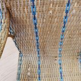 Fauteuil en osier