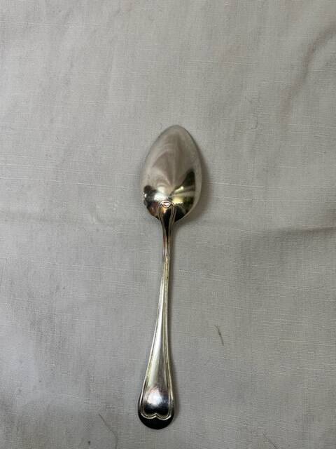 12 silver-plated teaspoons