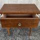Paire de tables de nuit bois, vintage, années 60