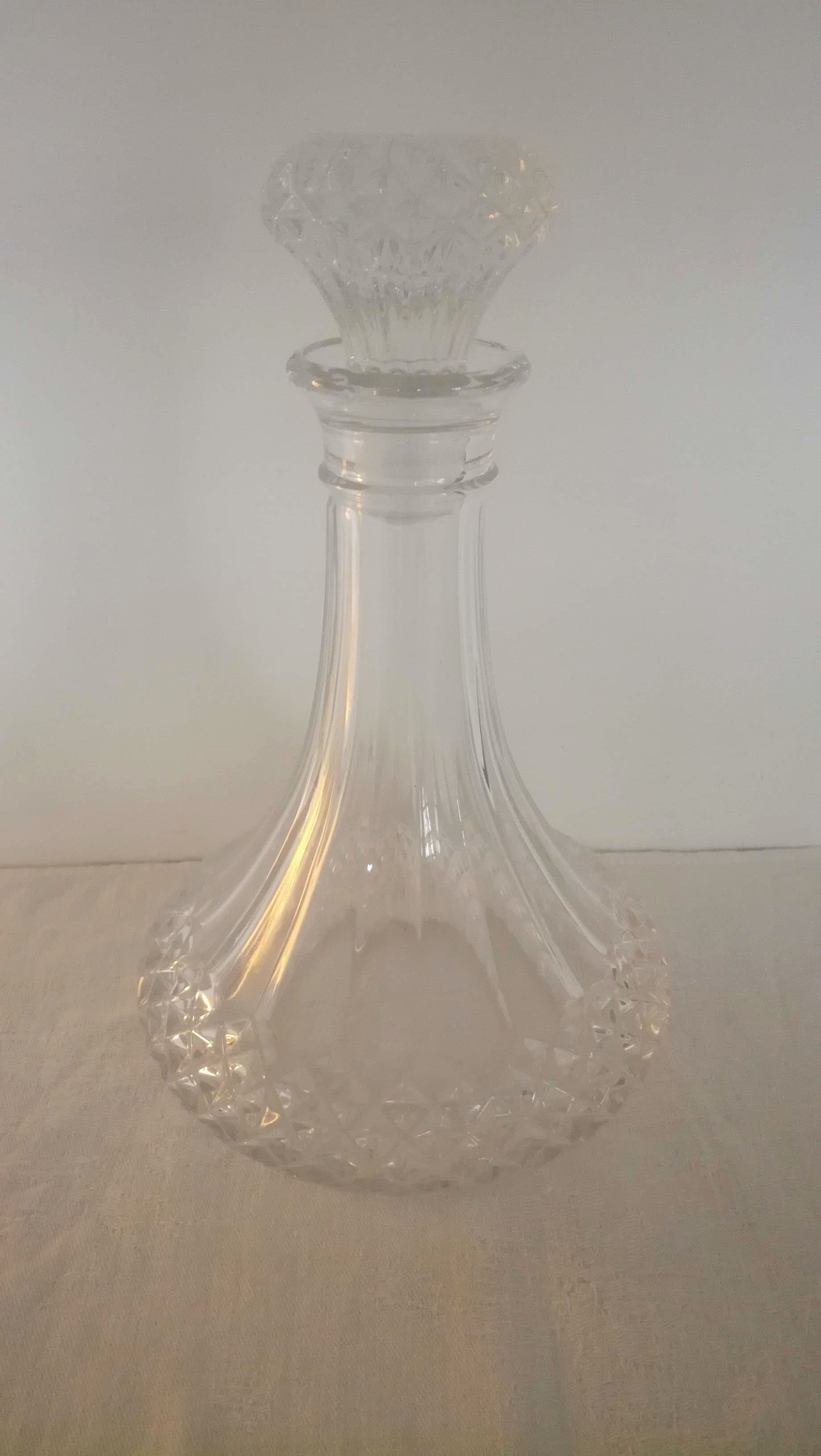 Arcques crystal decanter