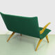 Canapé de G. van Os pour Van Os Culemborg 1950