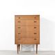 Midcentury Chest of Drawers / Tall Boy in Teak by Nathan. Vintage Modern /