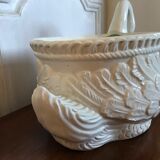 60s swan pot cover