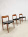 Chaises à manger design du milieu du siècle Niels Moller Møbelfabrik