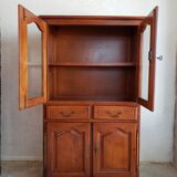 Display cabinet in alder
