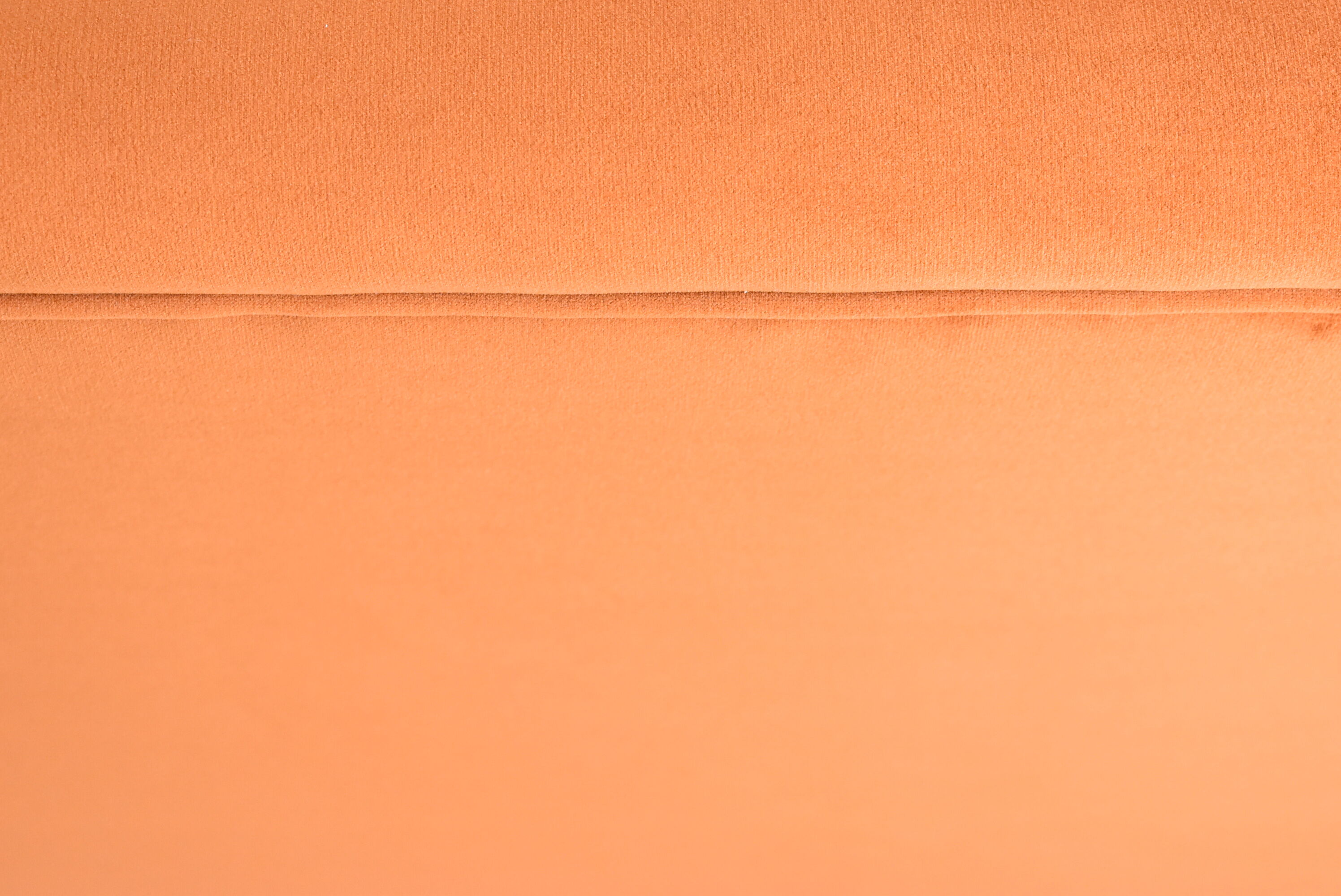 Vintage Three-seater velvet Sofa, Germany 1960s, rusty, restored