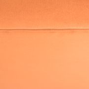 Vintage Three-seater velvet Sofa, Germany 1960s, rusty, restored