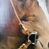 Horses painting oil on canvas