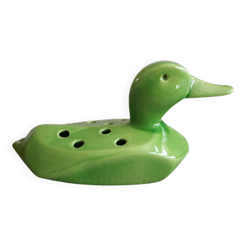 Vintage ceramic duck