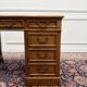 Classic English Desk with Green Inlay