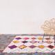 Vintage rug boucherouite 205x120 cm