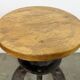 Black Industrial Workshop Swivel Stool, 1960s