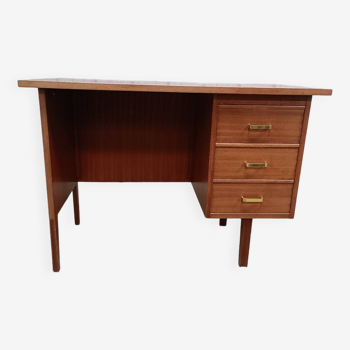 Bureau vintage dans le goût scandinave, années 60