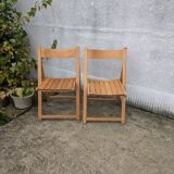 Pair of folding chairs