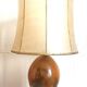 1970s Terracotta Ceramic Lamp, Height 69 cm