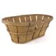 Old brocante wooden grape basket