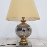 Silver-gold lamp, Italy, 1960s.