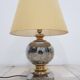 Silver-gold lamp, Italy, 1960s.
