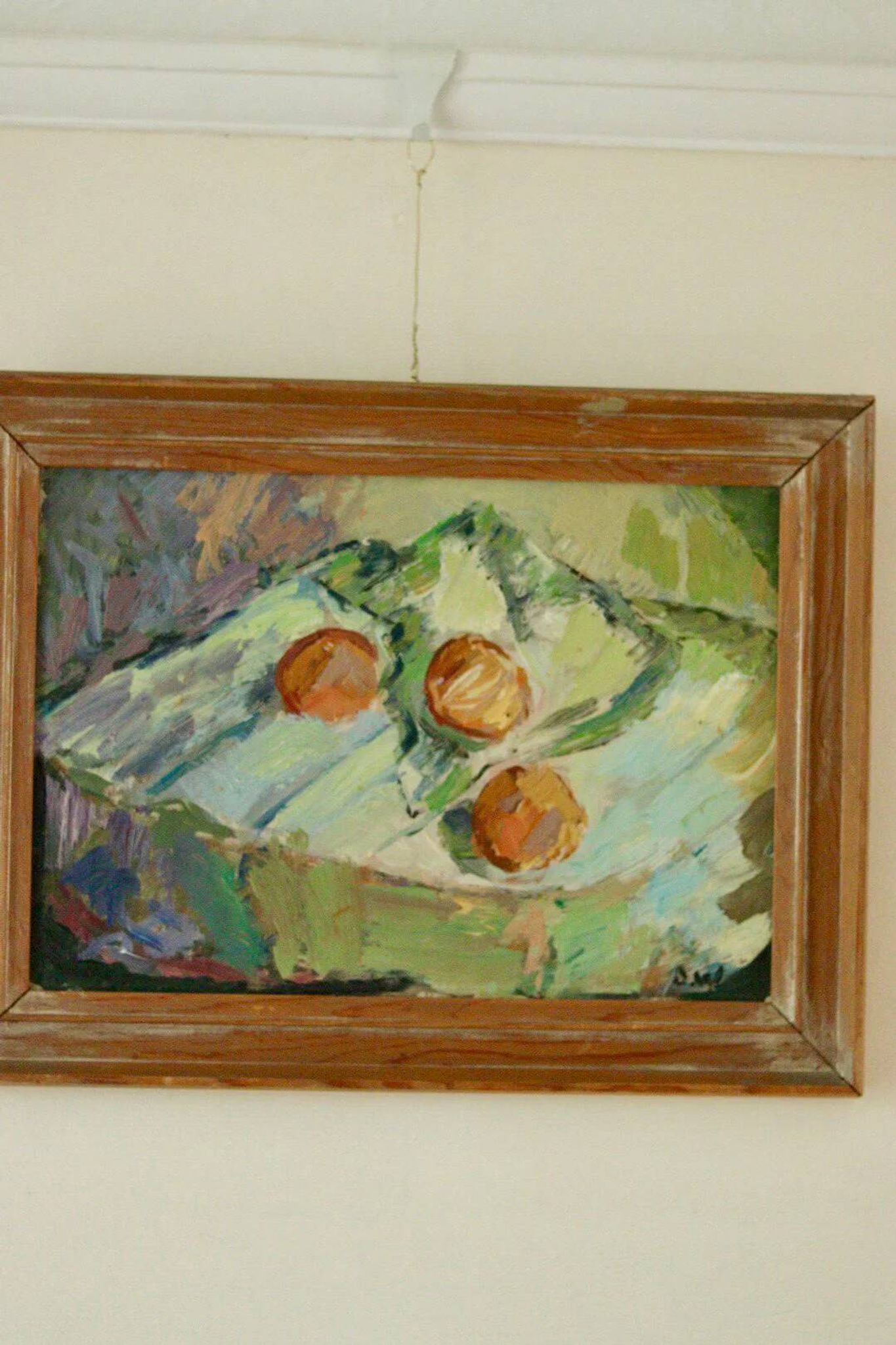 "Still Life with Fruits on a Table" by Bertil Wallman