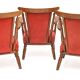3 old armchairs