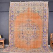 Turkish Oushak Handknotted Rug sku2312