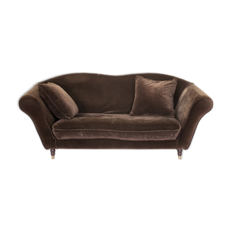 Chocolate sofa