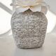 Sculptural vase with a mineral Boho spirit.