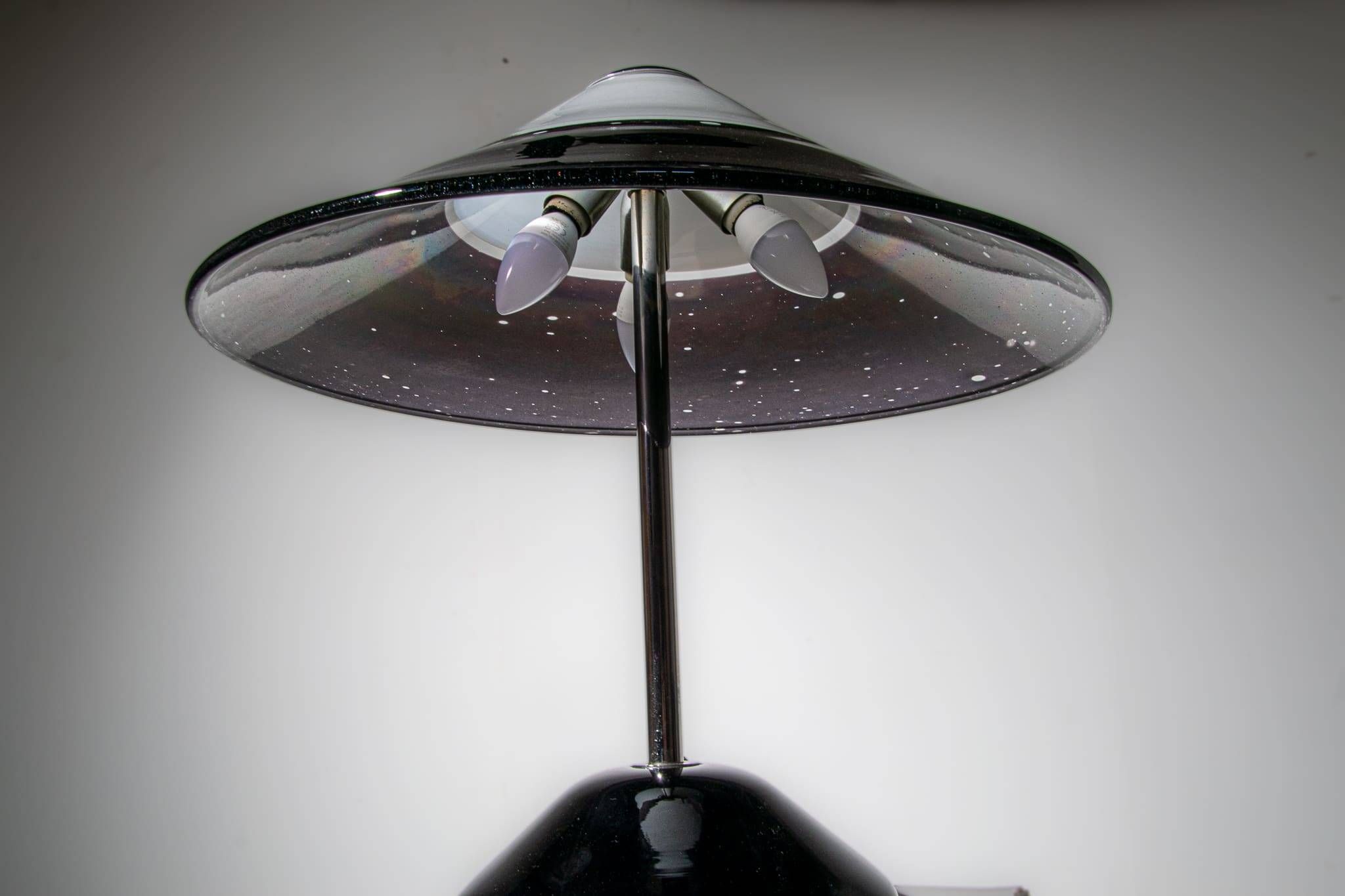 Afredo Barbini Murano glass table lamp circa 1980