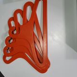 Mid-century space age Quadro set / Jürgen Lange for Schönbuch / Germany, 1960s / set of 12