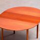 Set Table and 4 built-in chairs Scandinavian vintage 1960