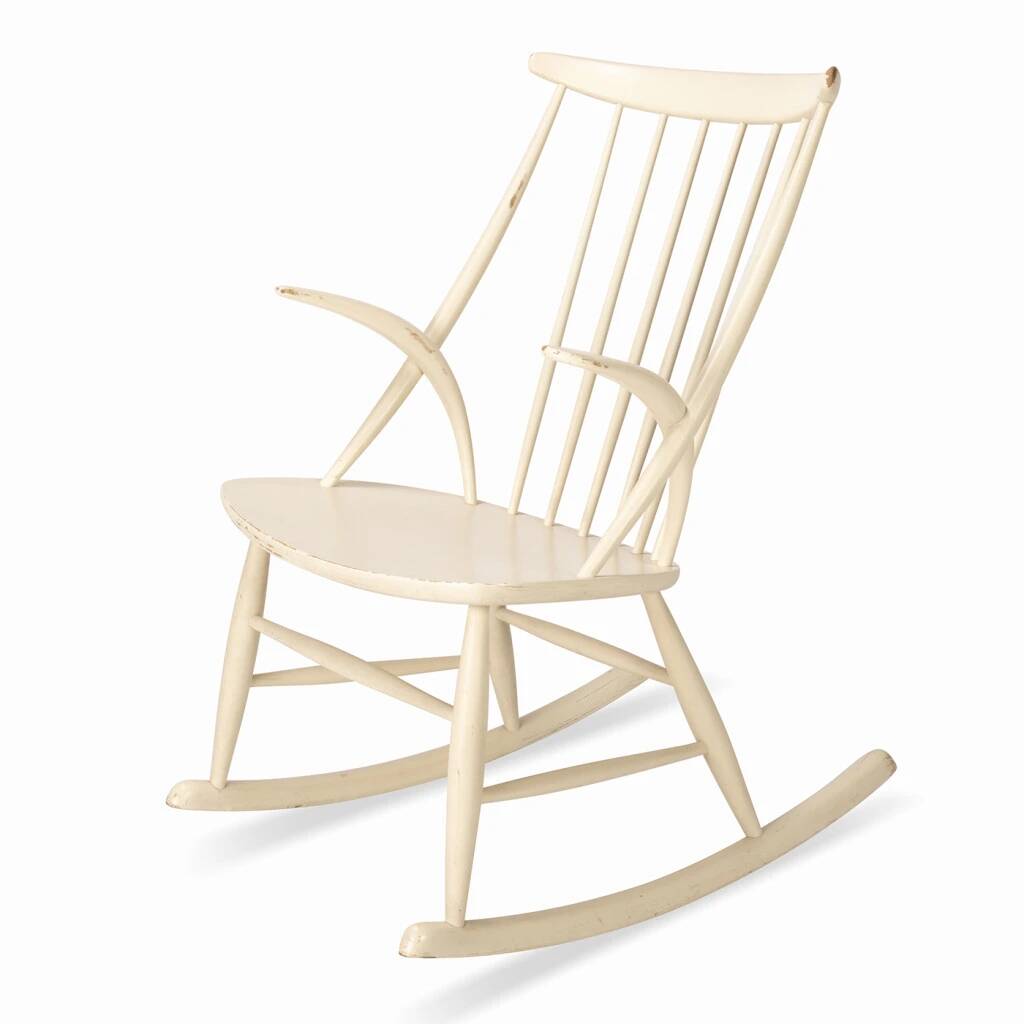 Rocking chair made in Finland in the 1960s.