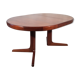 Table ronde scandinave extensible 1960