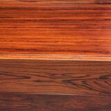 Scandinavian library in rosewood designed by Ib Kofod Larsen.