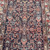Tapis ancien persan Malayer Hamadan couloir 90x500 cm