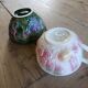 2 old Barbotine bowls
