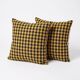 Set of 2 vintage kilim cushion covers 41x41 cm