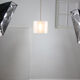 Italian vintage plexiglass pendant lamp, 80s