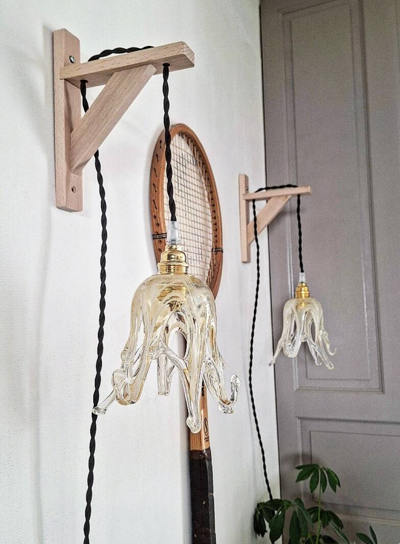Vintage Murano wall lamp