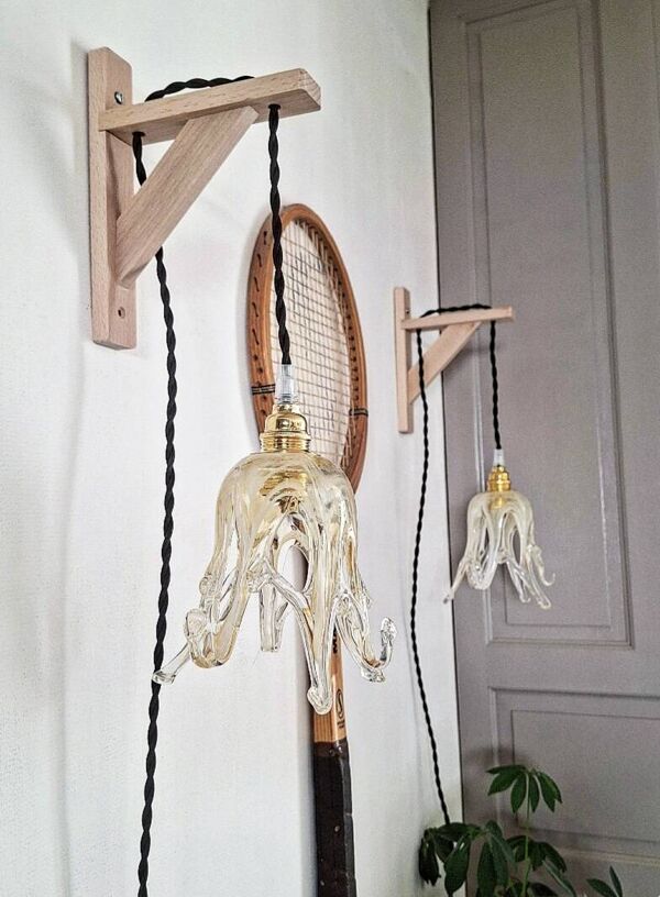 Applique vintage murano